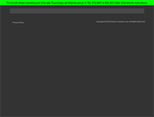 Tablet Screenshot of dream-cosmetics.com